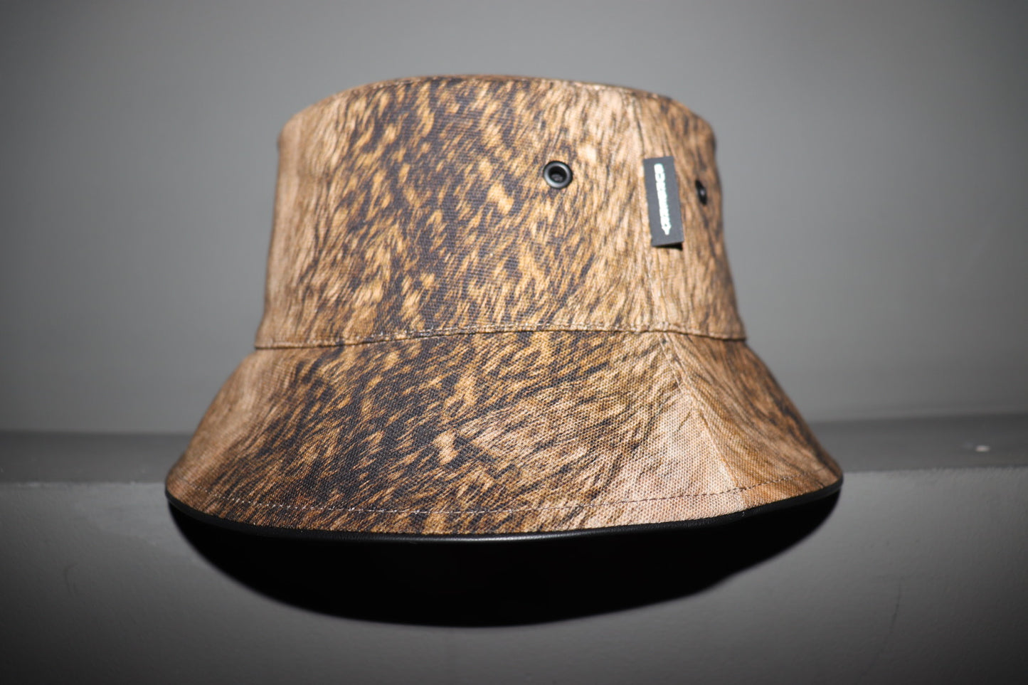 Fur Print Bucket Hat