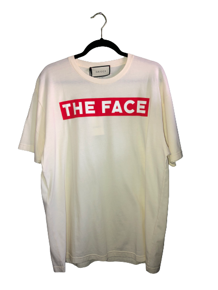 Oversize T-shirt with "The Face"