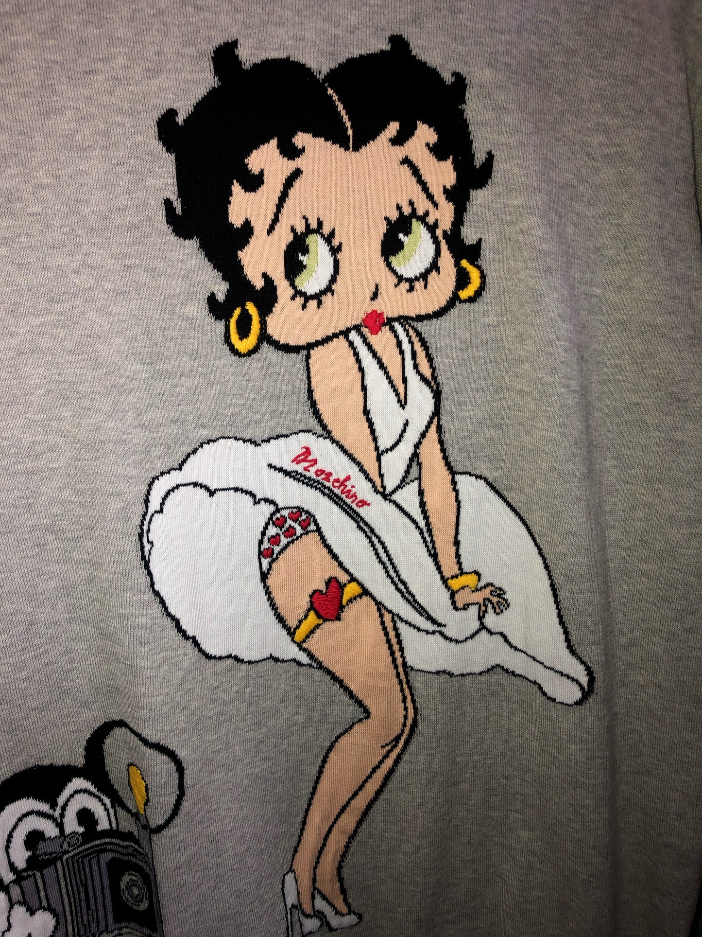 Betty Boop Cotton-Jersey Jumper Dress