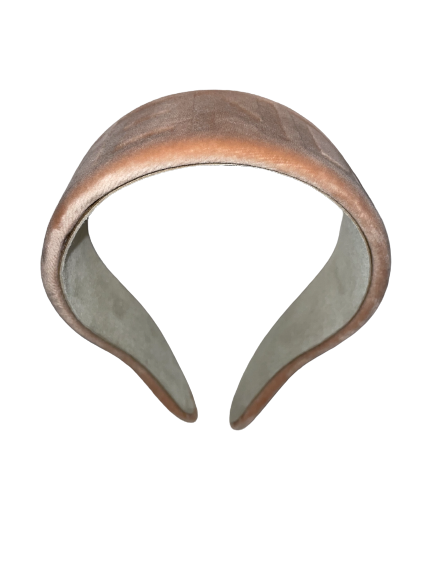 Fendi Tonal Logo Headband